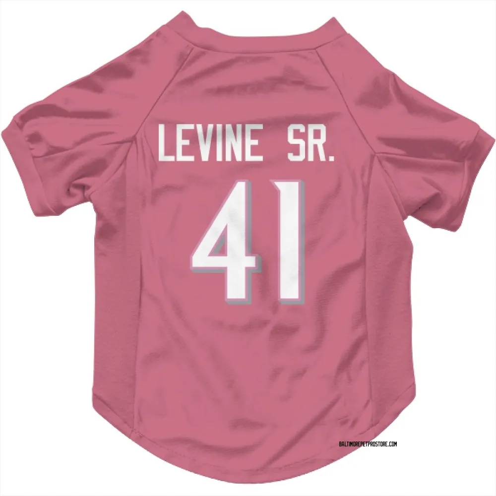 Baltimore Ravens Anthony Levine Sr. Pink Pet Jersey for Dog & Cat
