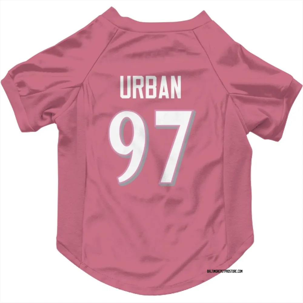 Baltimore Ravens Brent Urban Pink Pet Jersey for Dog & Cat