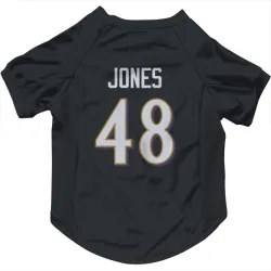 Baltimore Ravens Carl Jones Black Pet Jersey for Dog & Cat