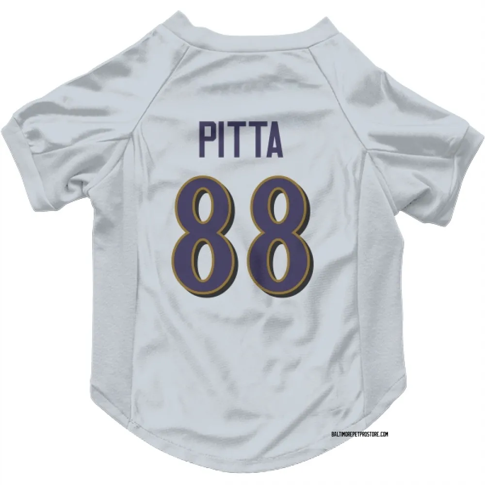 Baltimore Ravens Dennis Pitta White Pet Jersey for Dog & Cat