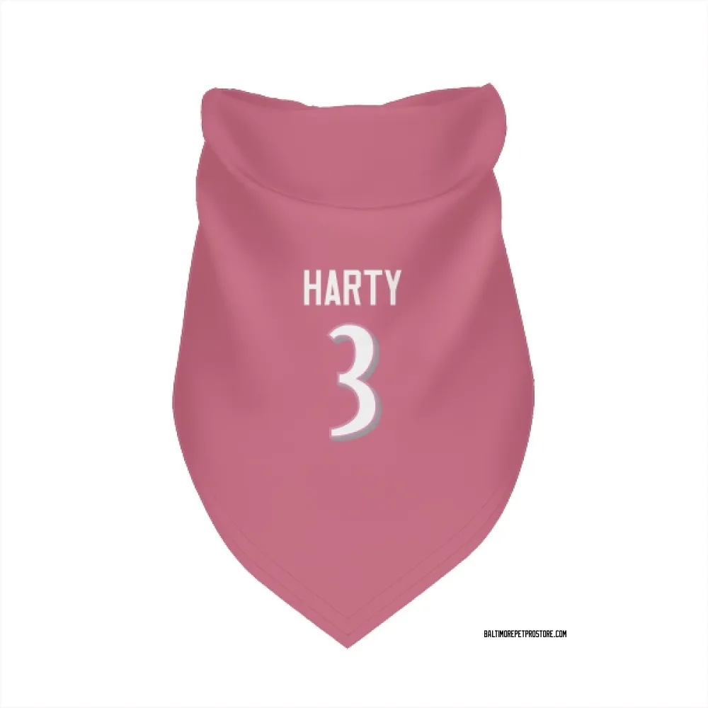 Baltimore Ravens Deonte Harty Pink Pet Bandana for Dog & Cat