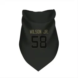 Baltimore Ravens Dion Wilson Jr. Black Service Pet Bandana for Dog & Cat