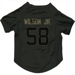 Baltimore Ravens Dion Wilson Jr. Black Service Pet Jersey for Dog & Cat