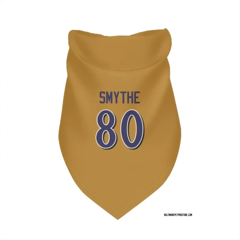 Baltimore Ravens Durham Smythe Gold Pet Bandana for Dog & Cat
