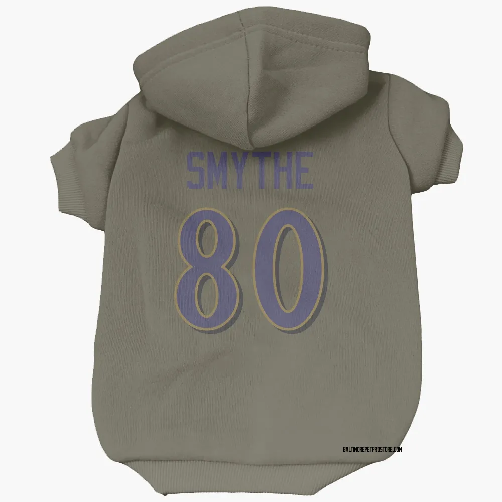 Baltimore Ravens Durham Smythe Olive Pet Hoodie for Dog & Cat
