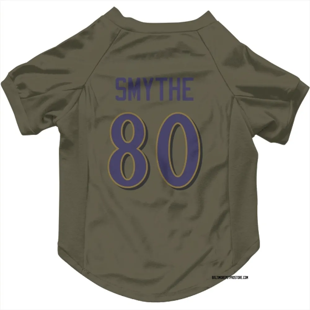 Baltimore Ravens Durham Smythe Olive Pet Jersey for Dog & Cat