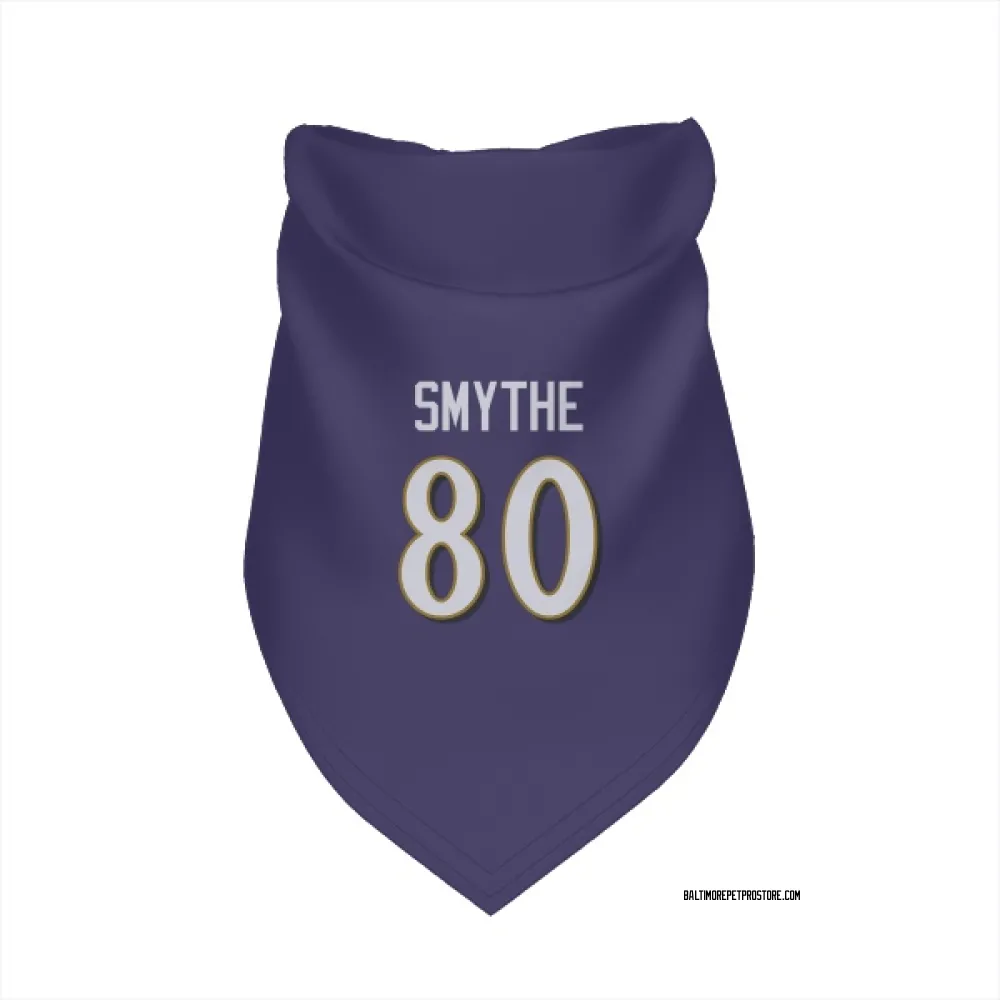 Baltimore Ravens Durham Smythe Purple Pet Bandana for Dog & Cat