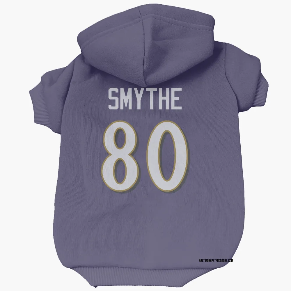 Baltimore Ravens Durham Smythe Purple Pet Hoodie for Dog & Cat