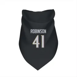 Baltimore Ravens Jahquez Robinson Black Pet Bandana for Dog & Cat