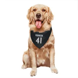 Baltimore Ravens Jahquez Robinson Black Pet Bandana for Dog & Cat