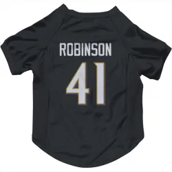 Baltimore Ravens Jahquez Robinson Black Pet Jersey for Dog & Cat