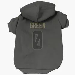 Baltimore Ravens Kenyon Green Black Service Pet Hoodie for Dog & Cat