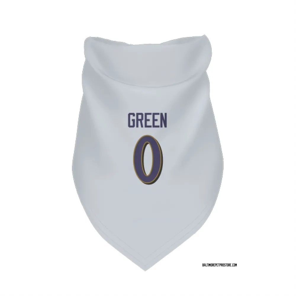Baltimore Ravens Kenyon Green White Pet Bandana for Dog & Cat