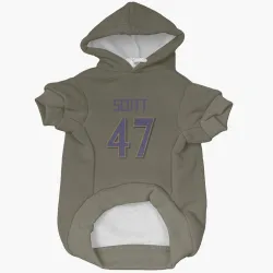 Baltimore Ravens Lucas Scott Olive Pet Hoodie for Dog & Cat
