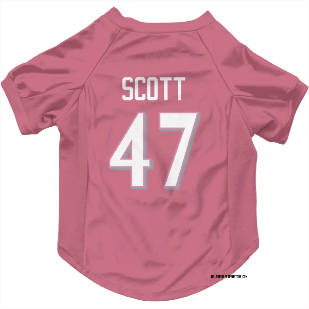 Baltimore Ravens Lucas Scott Pink Pet Jersey for Dog & Cat