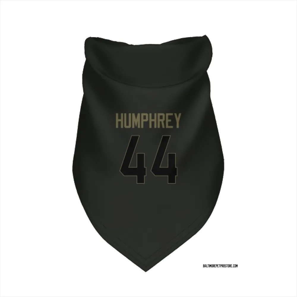 Baltimore Ravens Marlon Humphrey Black Service Pet Bandana for Dog & Cat