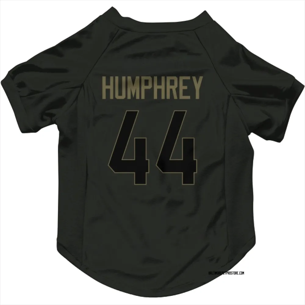 Baltimore Ravens Marlon Humphrey Black Service Pet Jersey for Dog & Cat