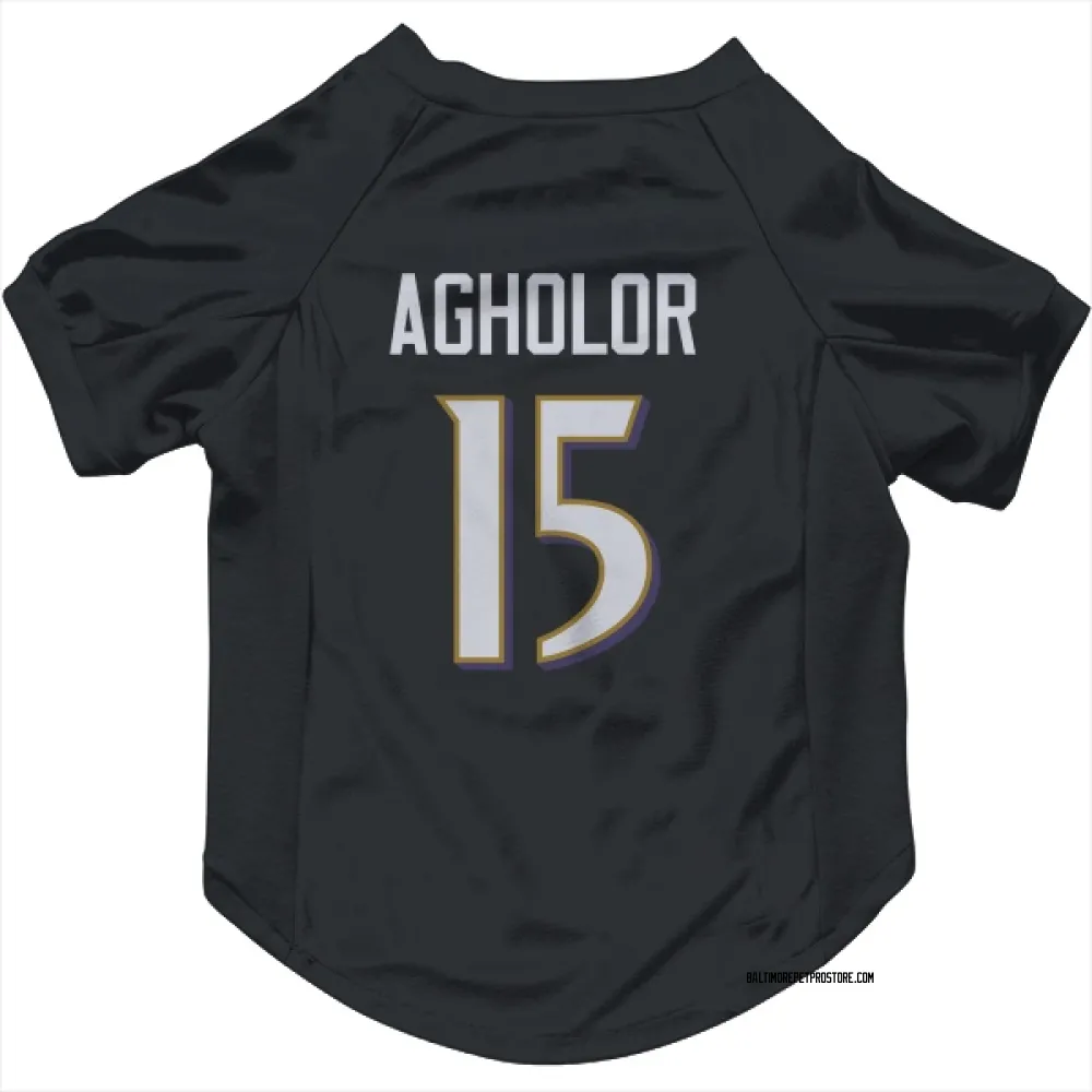 Baltimore Ravens Nelson Agholor Black Pet Jersey for Dog & Cat