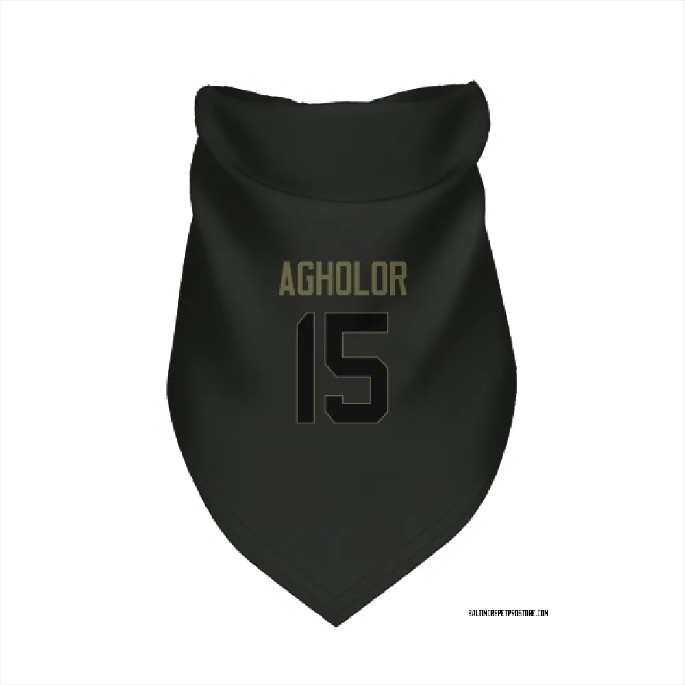 Baltimore Ravens Nelson Agholor Black Service Pet Bandana for Dog & Cat