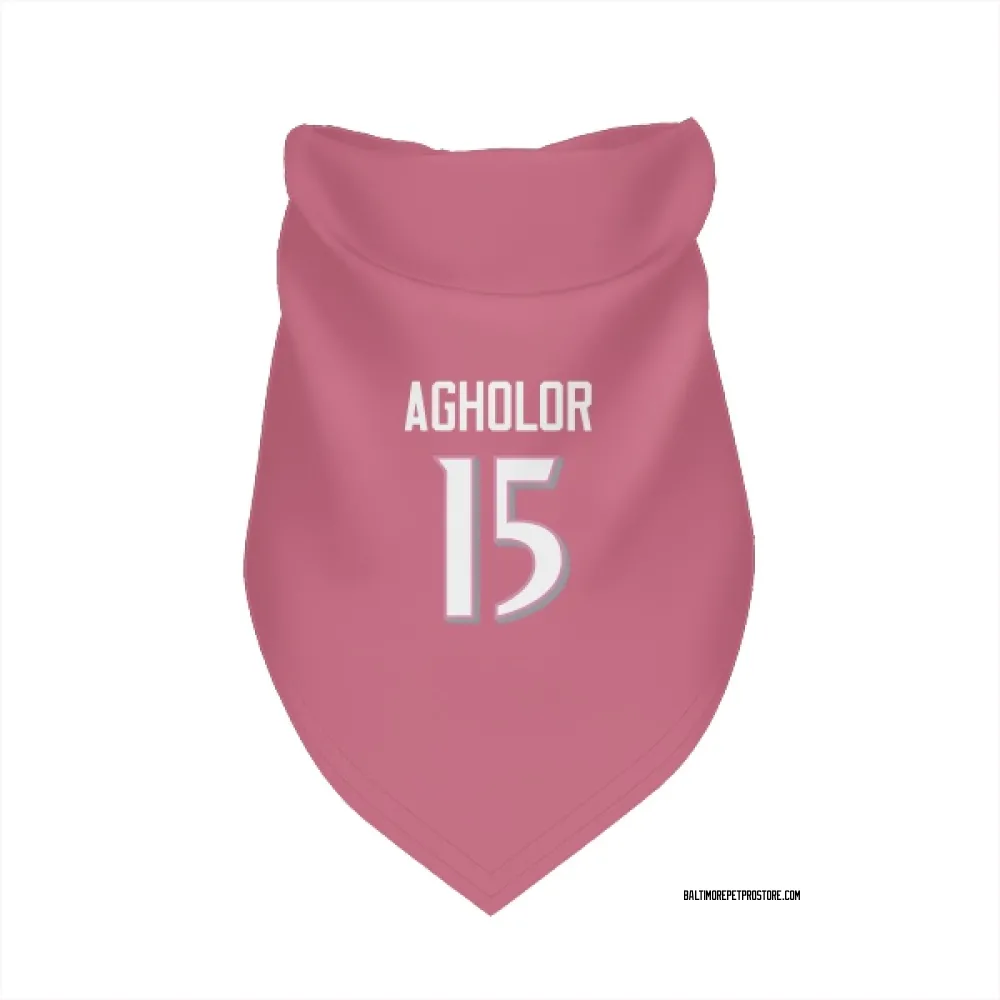 Baltimore Ravens Nelson Agholor Pink Pet Bandana for Dog & Cat