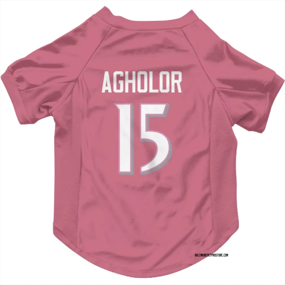 Baltimore Ravens Nelson Agholor Pink Pet Jersey for Dog & Cat