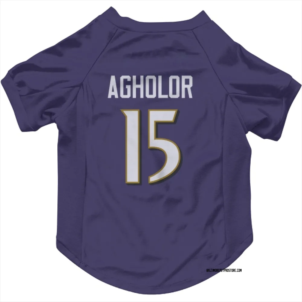 Baltimore Ravens Nelson Agholor Purple Pet Jersey for Dog & Cat
