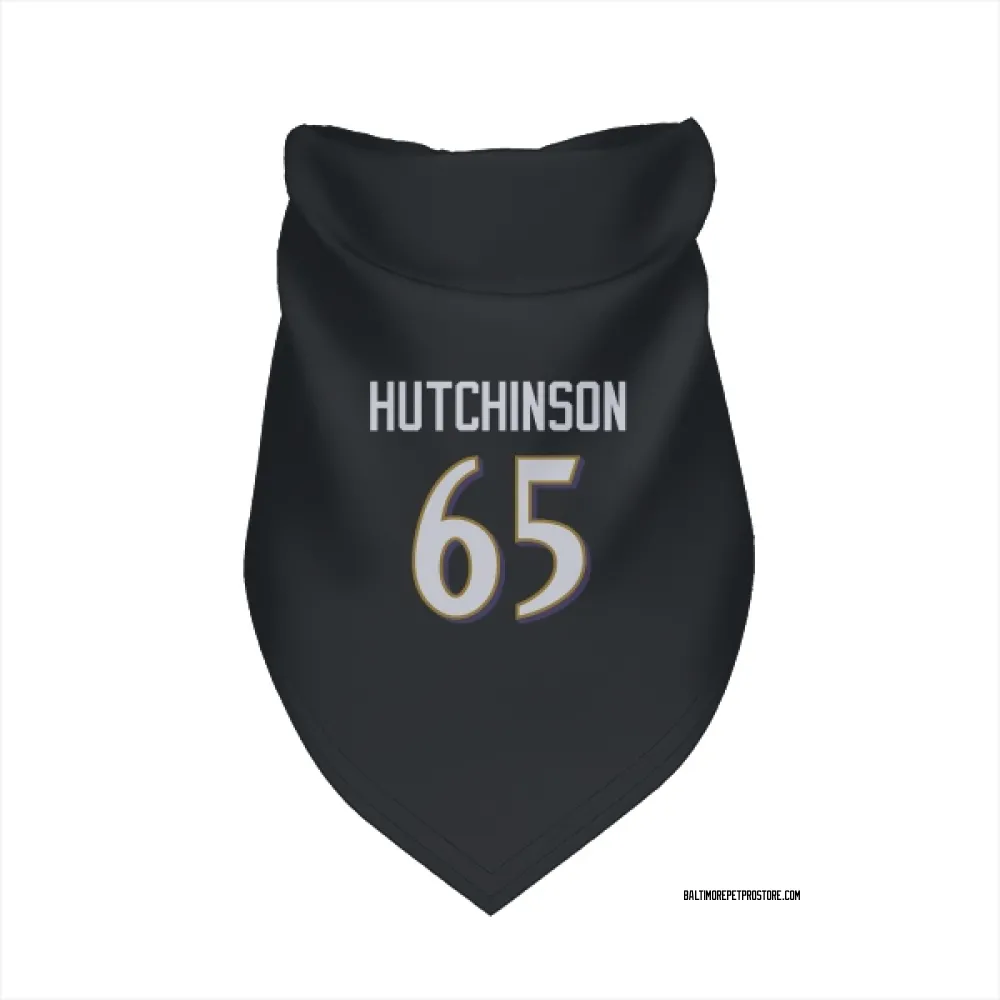 Baltimore Ravens Ozzie Hutchinson Black Pet Bandana for Dog & Cat