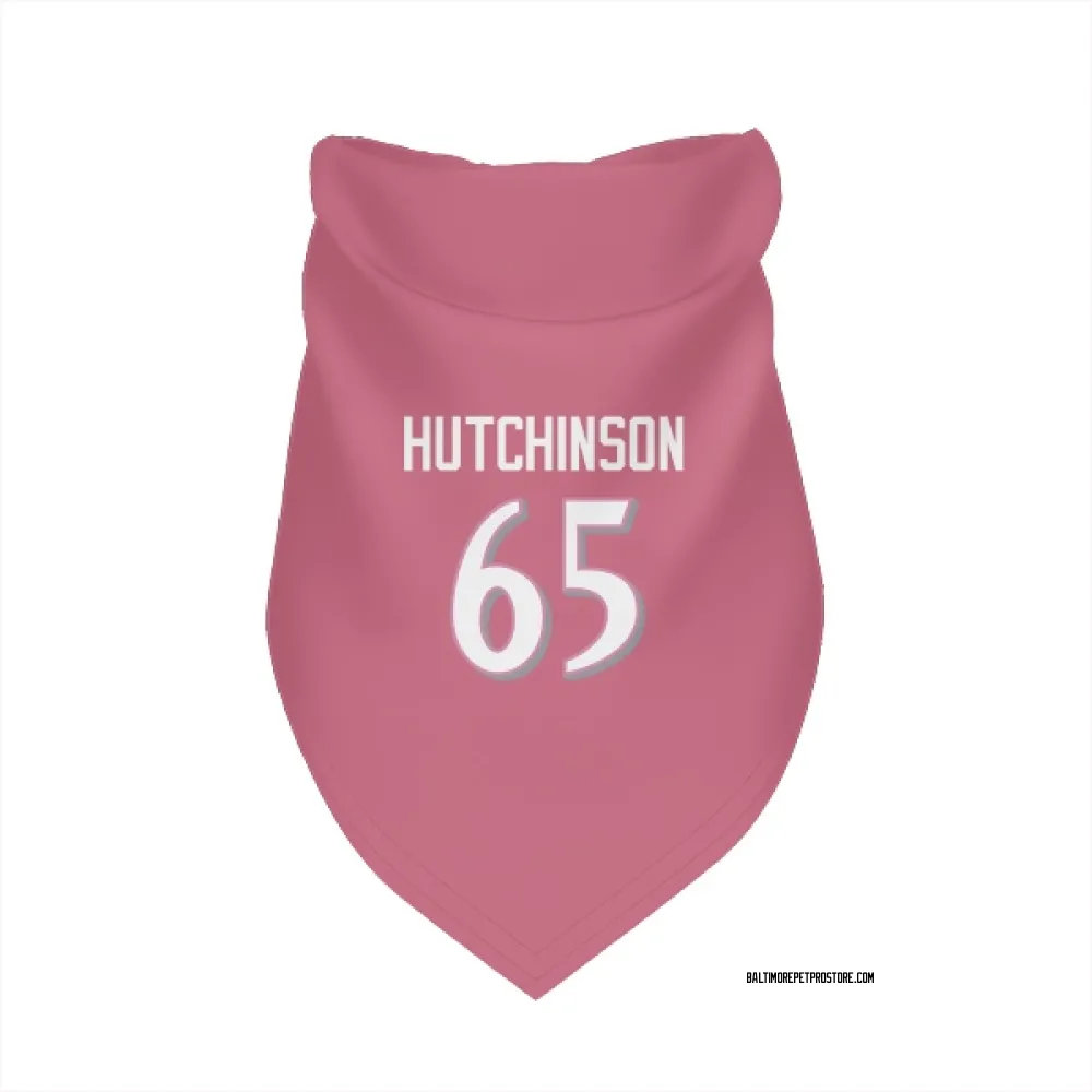 Baltimore Ravens Ozzie Hutchinson Pink Pet Bandana for Dog & Cat
