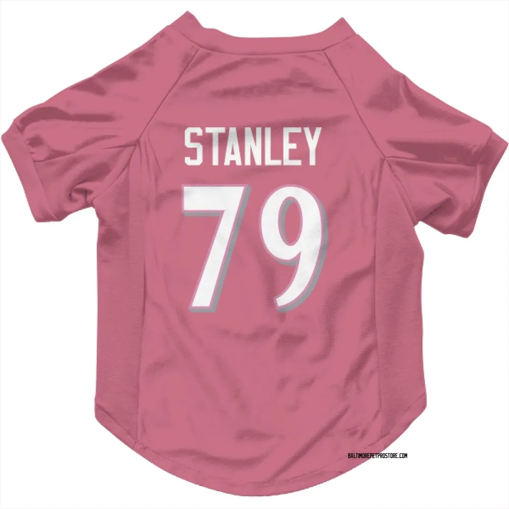 Baltimore Ravens Ronnie Stanley Pink Pet Jersey for Dog & Cat