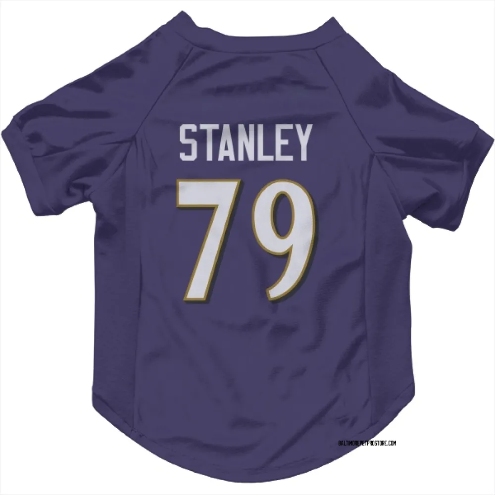 Baltimore Ravens Ronnie Stanley Purple Pet Jersey for Dog & Cat