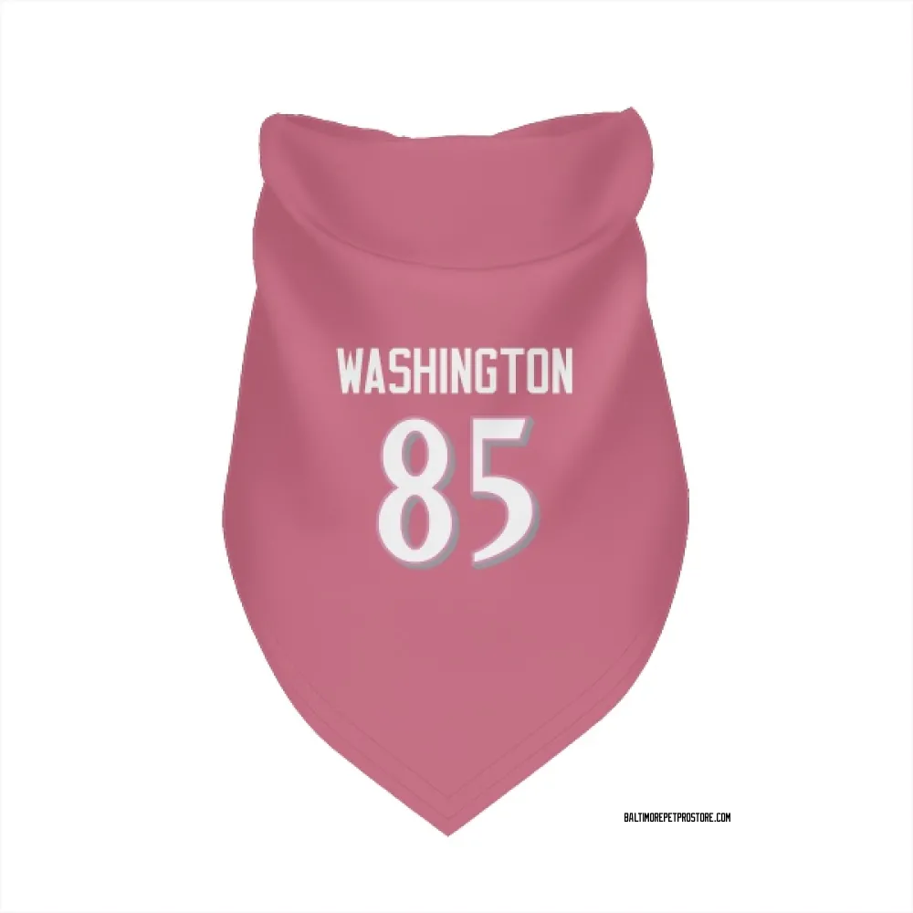 Baltimore Ravens Scotty Washington Pink Pet Bandana for Dog & Cat