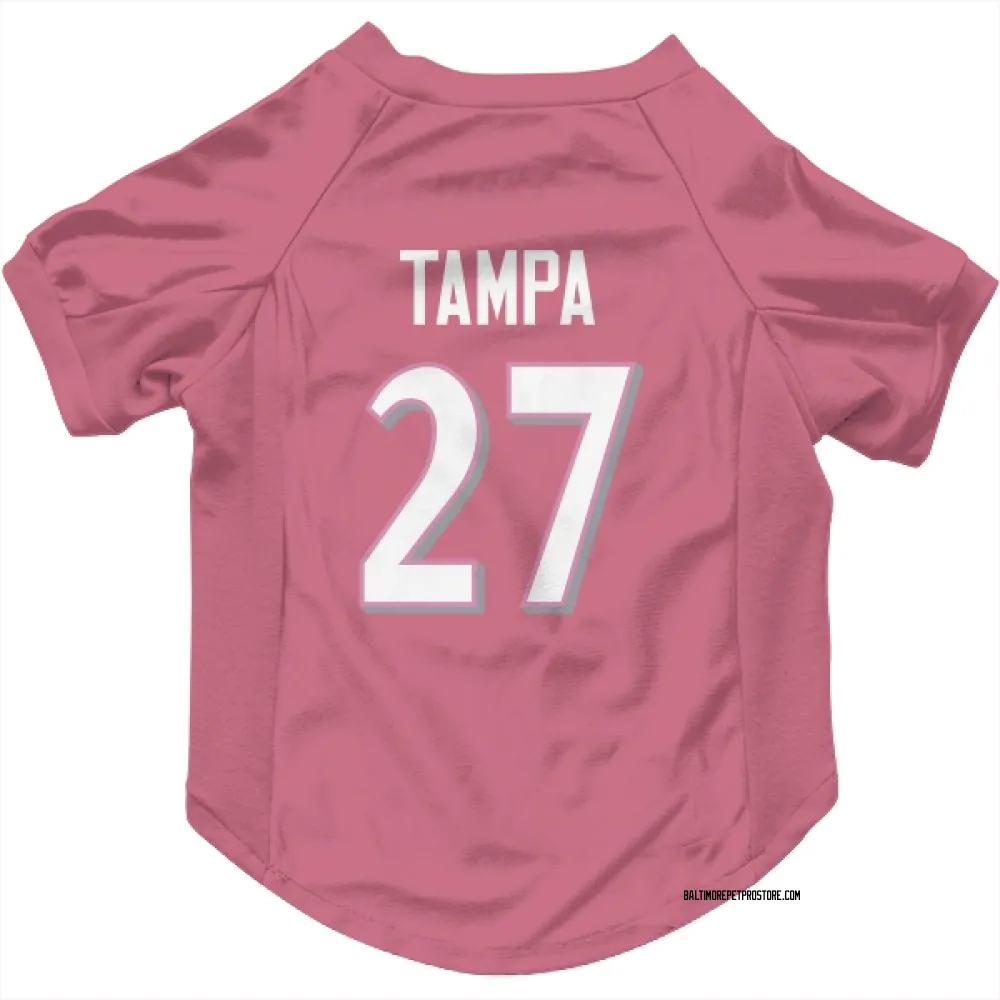Baltimore Ravens T.J. Tampa Pink Pet Jersey for Dog & Cat