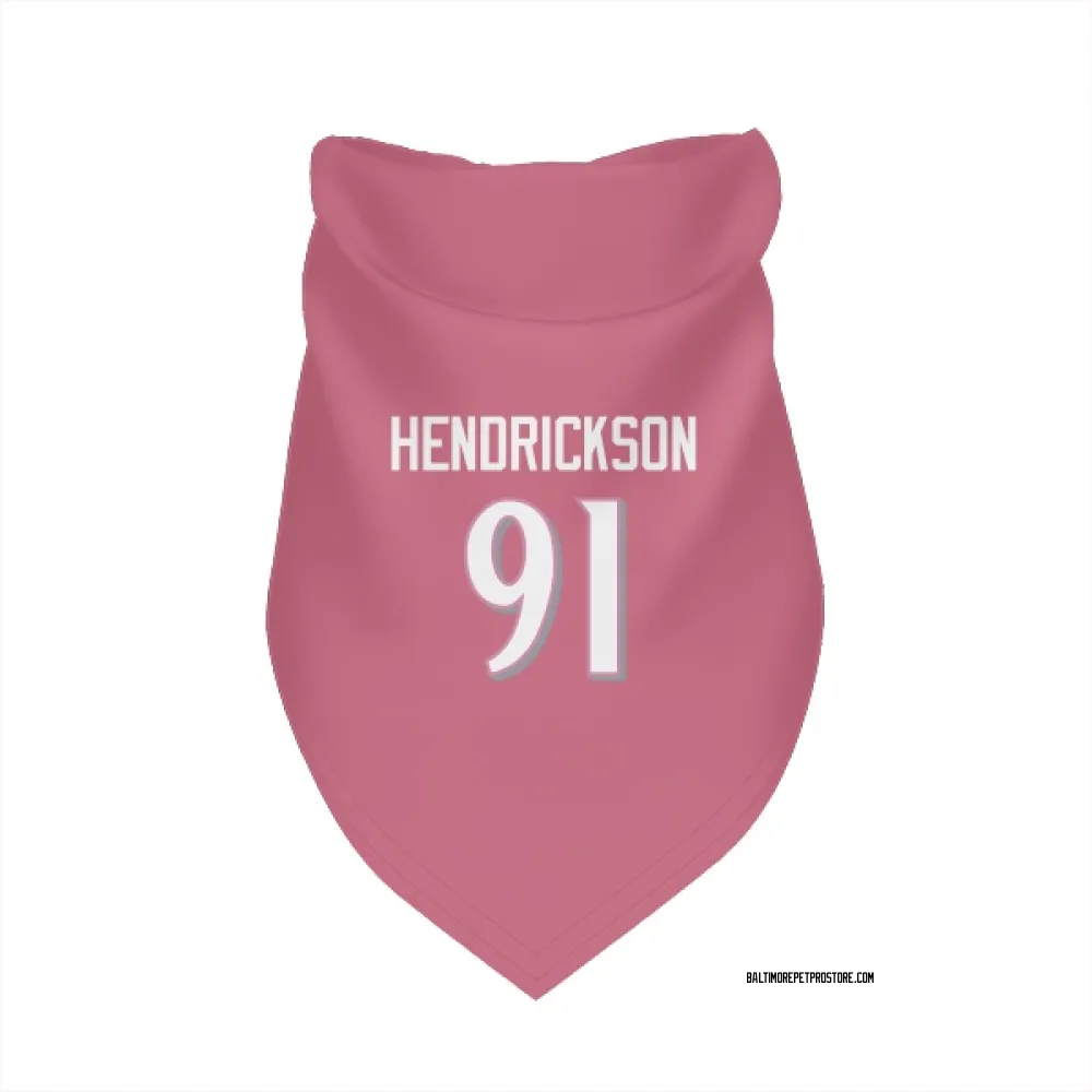 Baltimore Ravens Trey Hendrickson Pink Pet Bandana for Dog & Cat