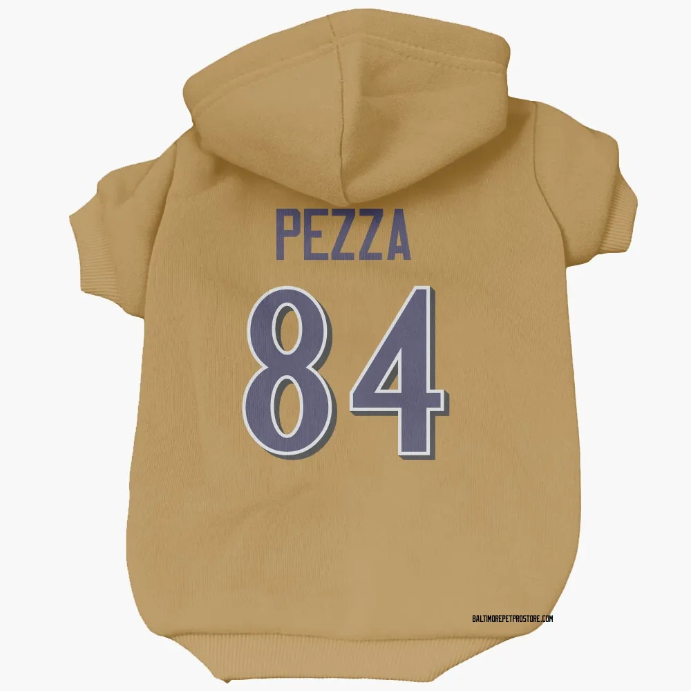 Baltimore Ravens Ty Pezza Gold Pet Hoodie for Dog & Cat