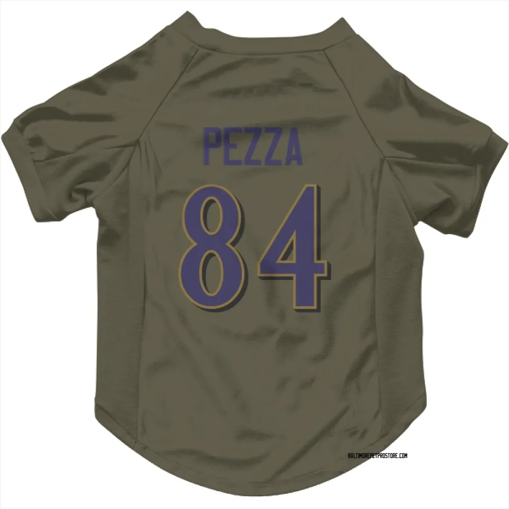 Baltimore Ravens Ty Pezza Olive Pet Jersey for Dog & Cat