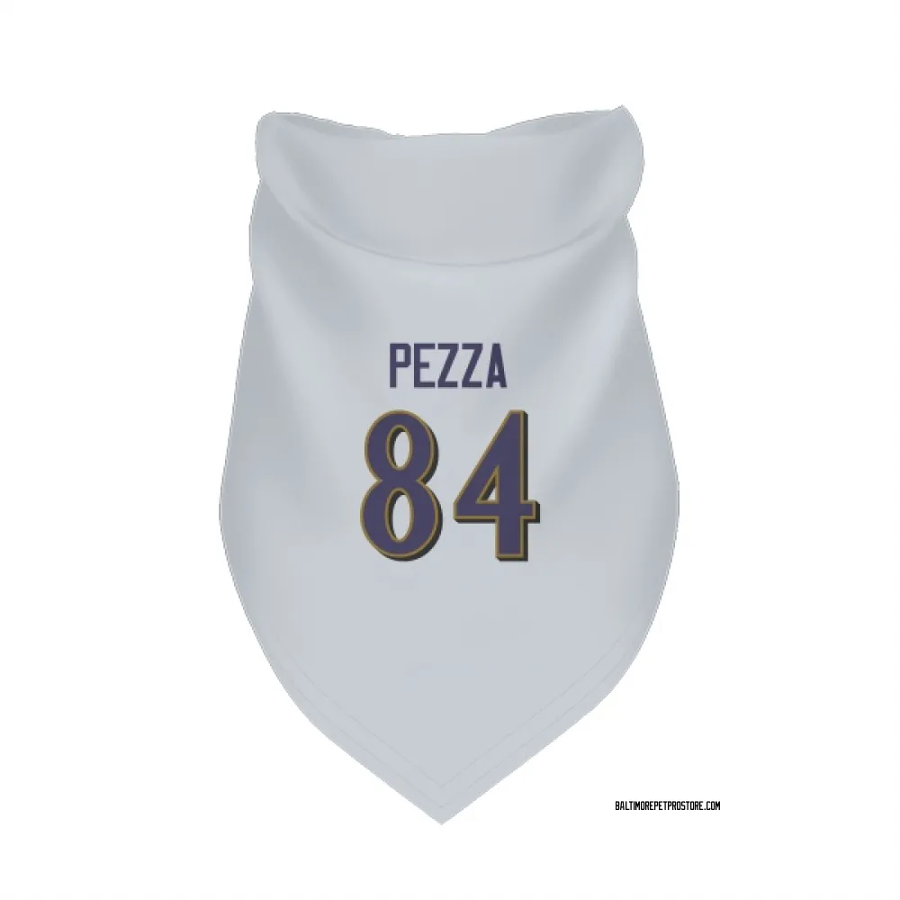 Baltimore Ravens Ty Pezza White Pet Bandana for Dog & Cat