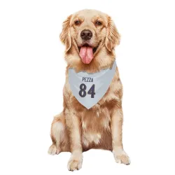 Baltimore Ravens Ty Pezza White Pet Bandana for Dog & Cat